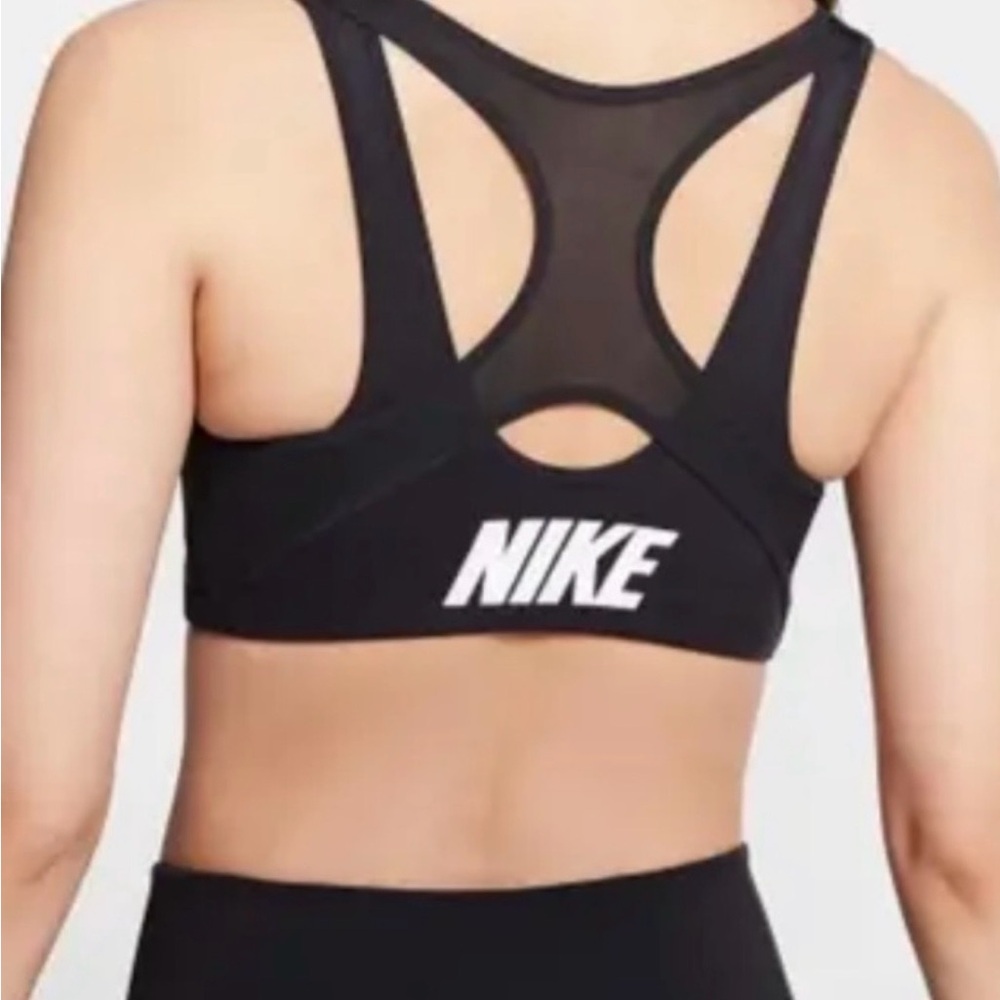 Nike Women’s Training Zip Up Sports Bra - Picture 2 of 4